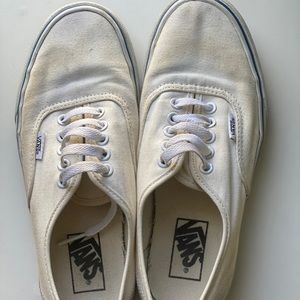 Vans Pale yellow with blue stripe